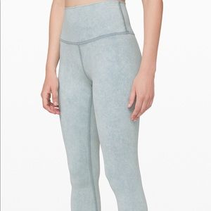 Lululemon light blue wunder under